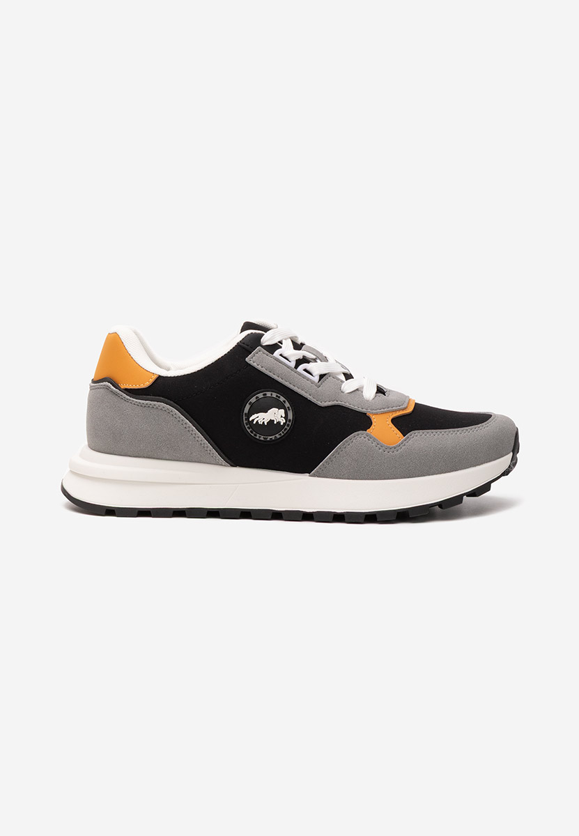 Czarne sneakersy męskie Hunter