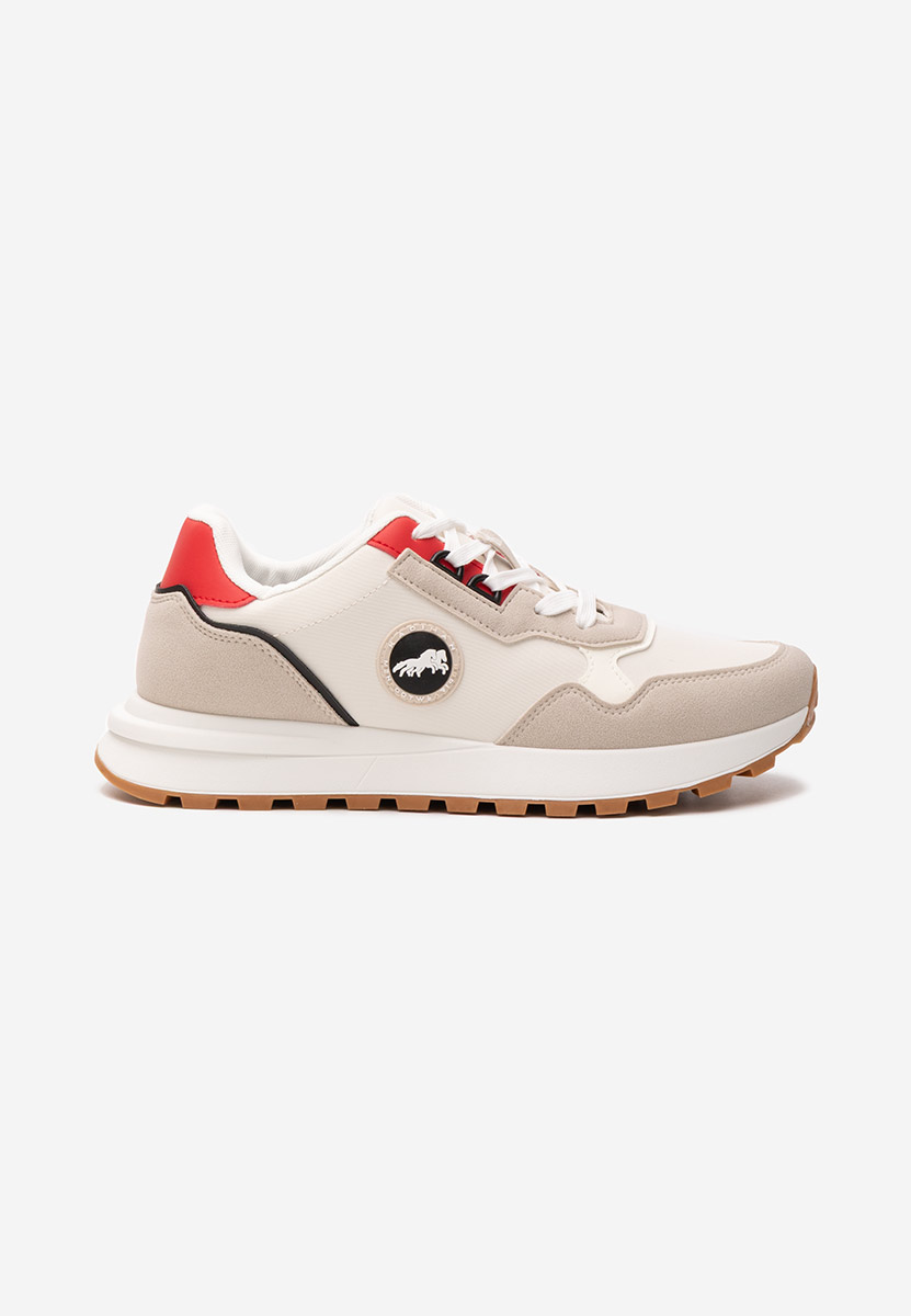 Beżowe sneakersy męskie Hunter