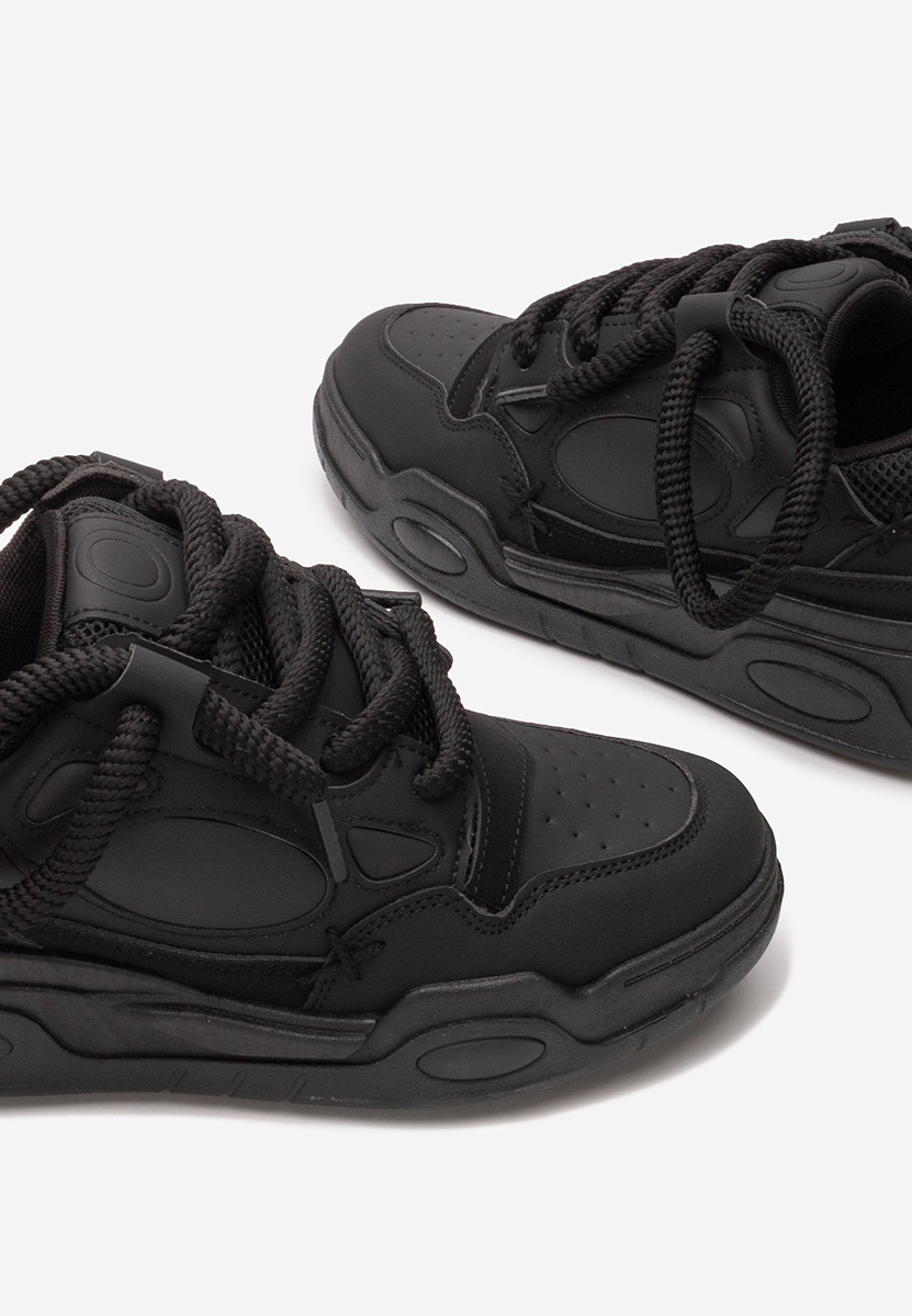 Czarne sneakersy męskie Diall