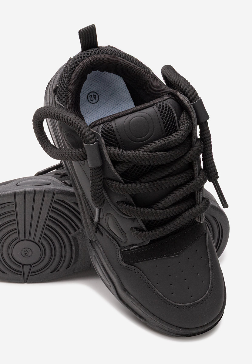 Czarne sneakersy męskie Diall