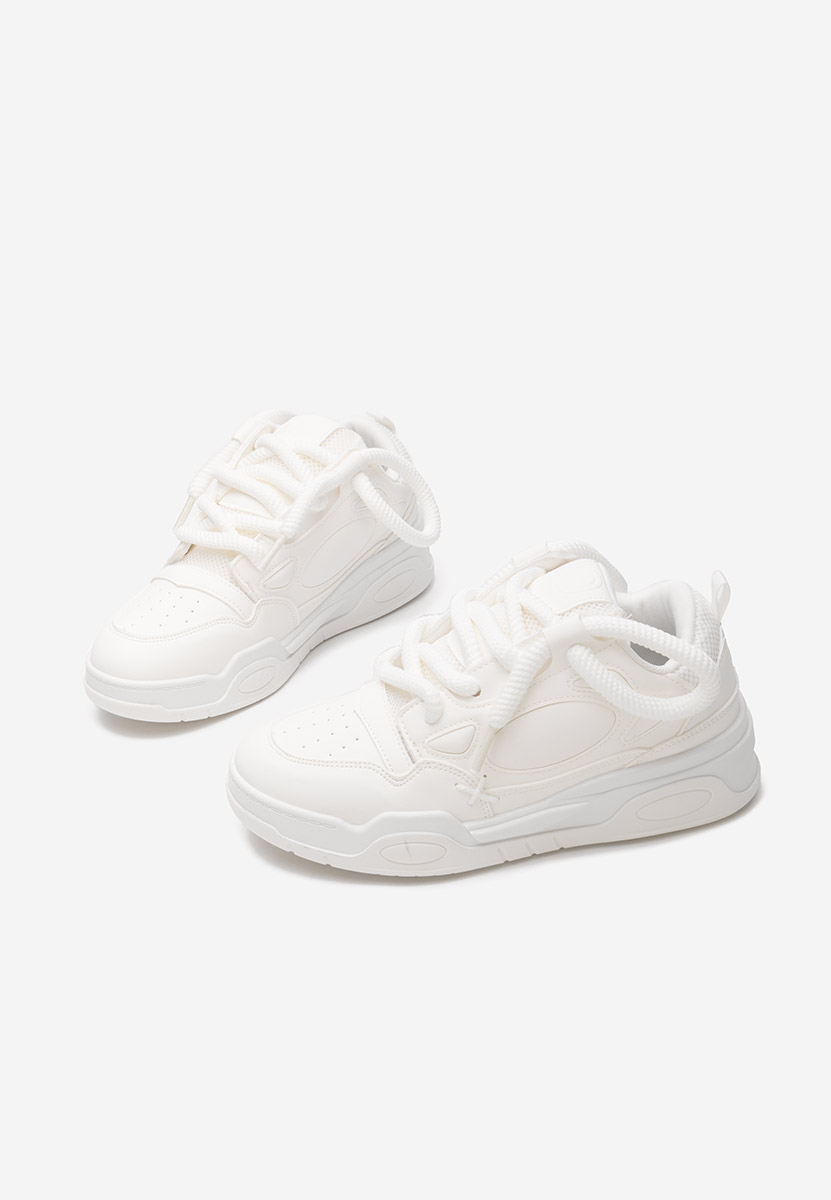 Białe sneakersy męskie Diall