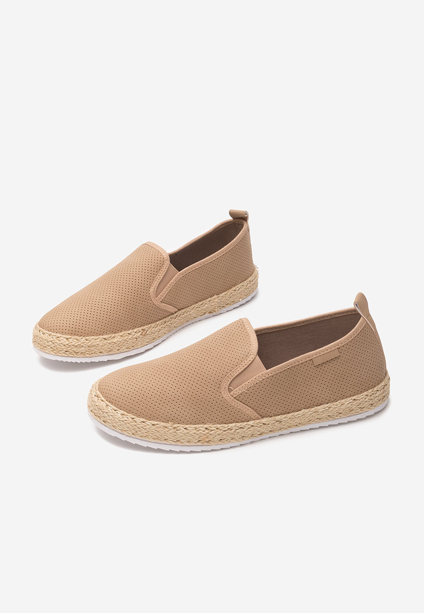 Khaki espadryle męskie Tofer