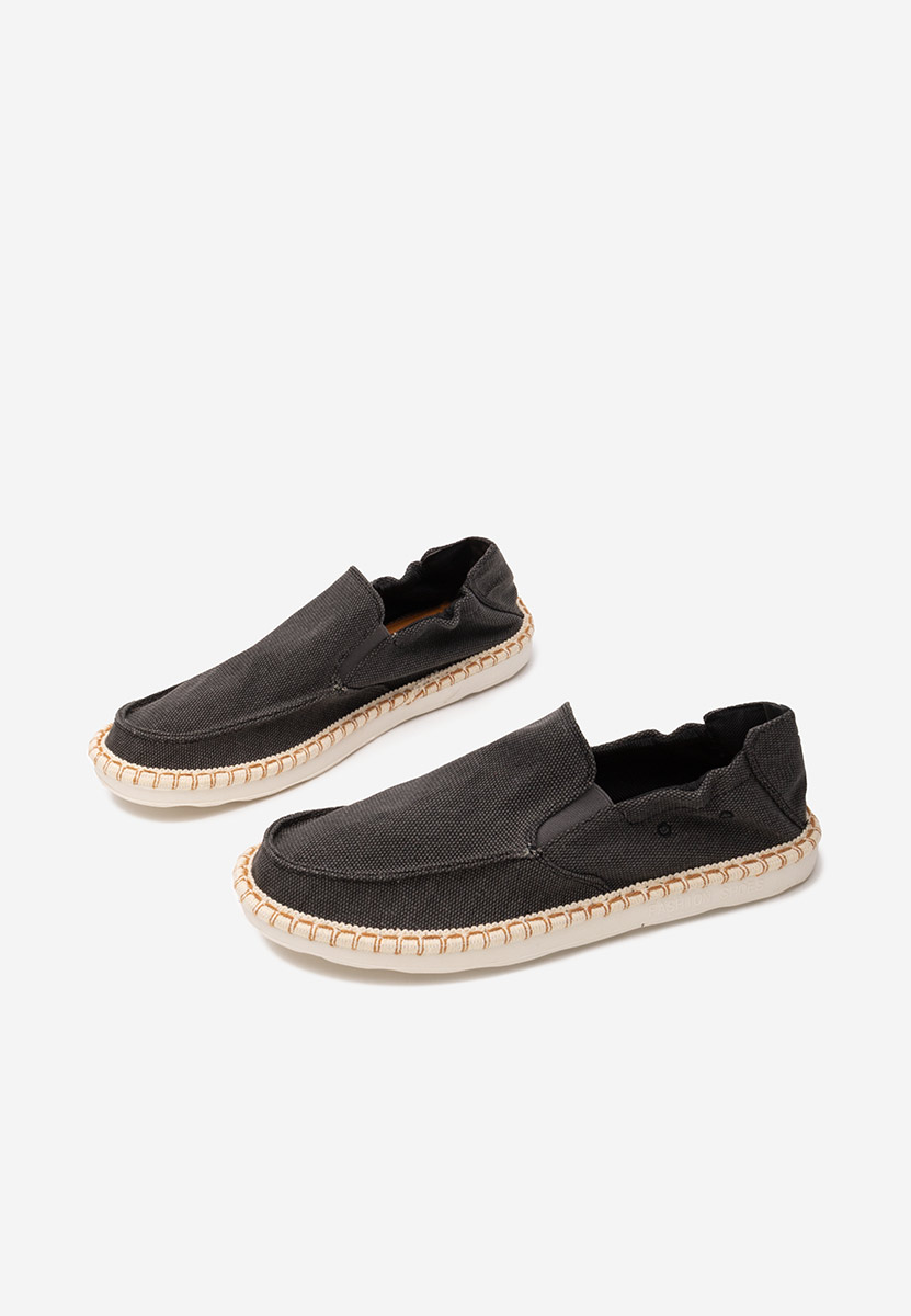 Czarne czółenka Casual Santana