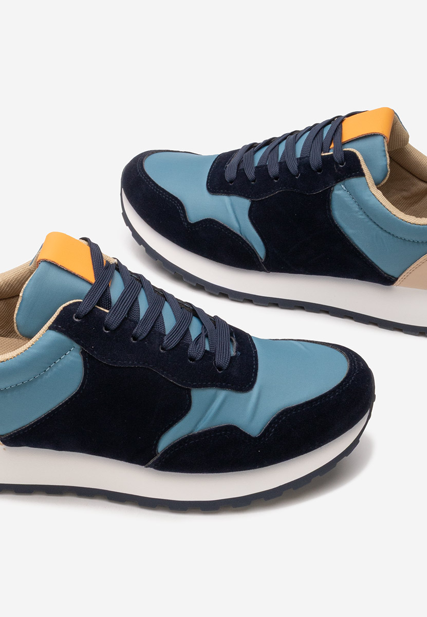 Niebieski sneakersy męskie Rexon