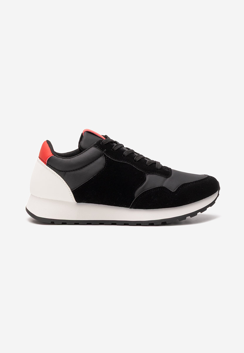 Czarne sneakersy męskie Rexon