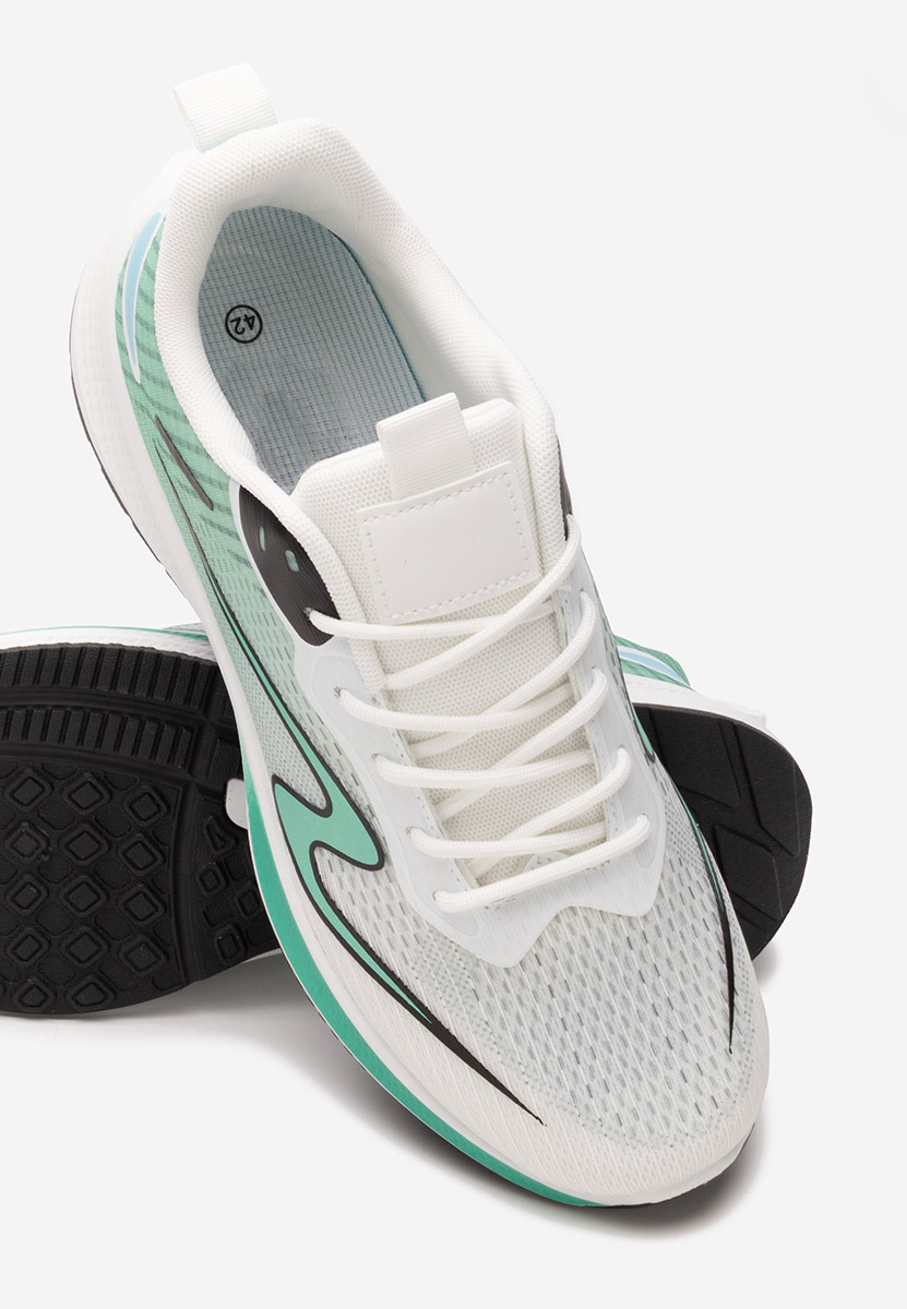 Zielone sneakersy męskie Aaron