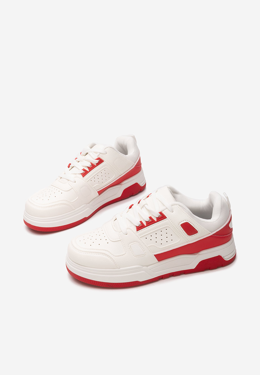 Czerwone sneakersy męskie Kenneth