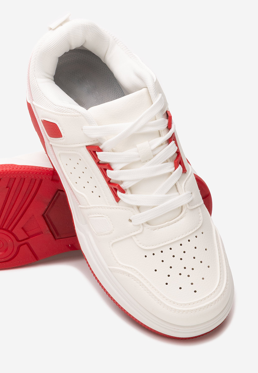 Czerwone sneakersy męskie Kenneth