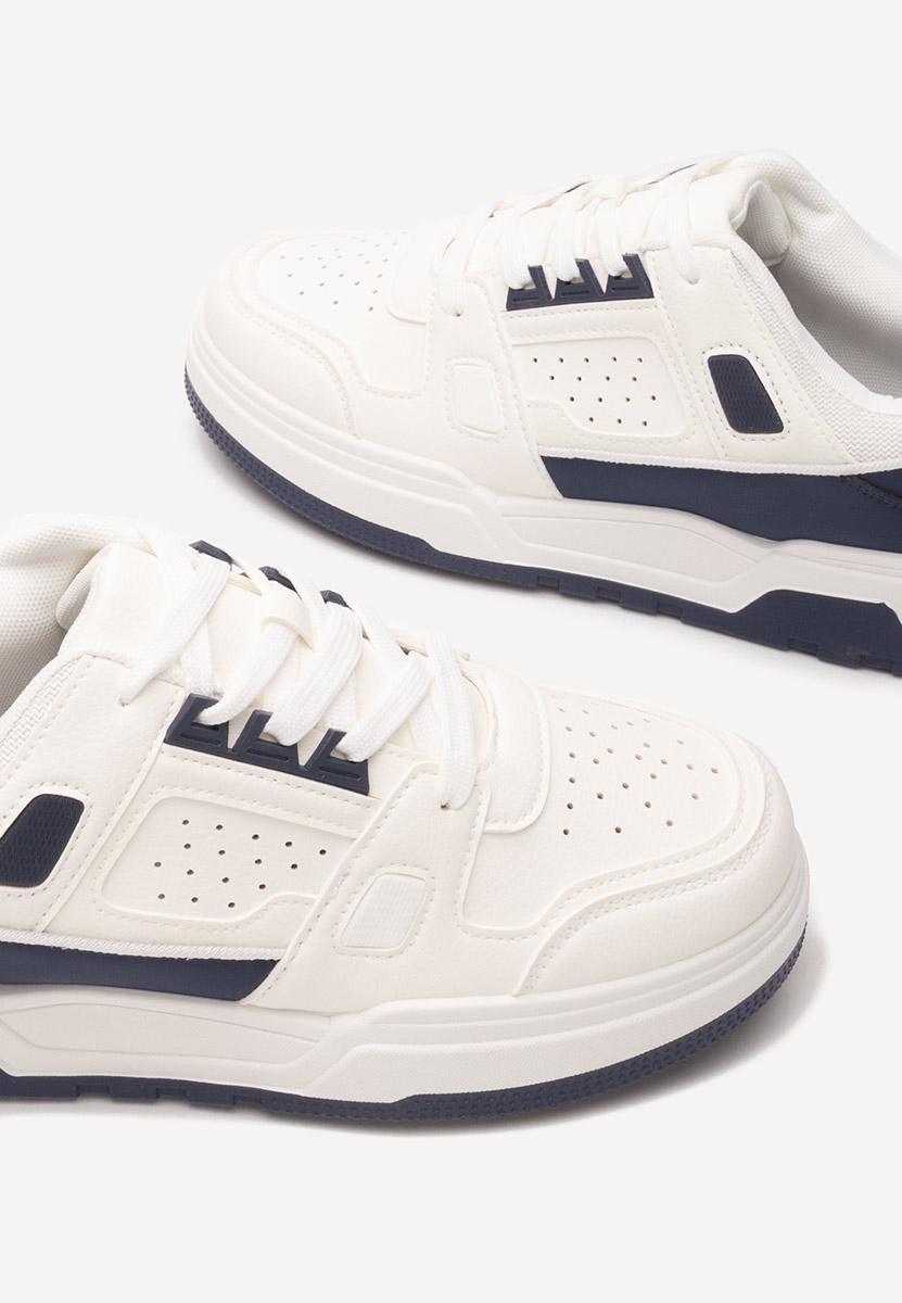 Granatowe sneakersy męskie Kenneth