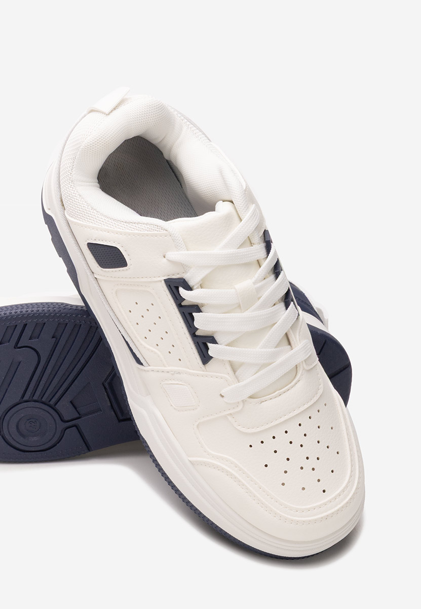 Granatowe sneakersy męskie Kenneth