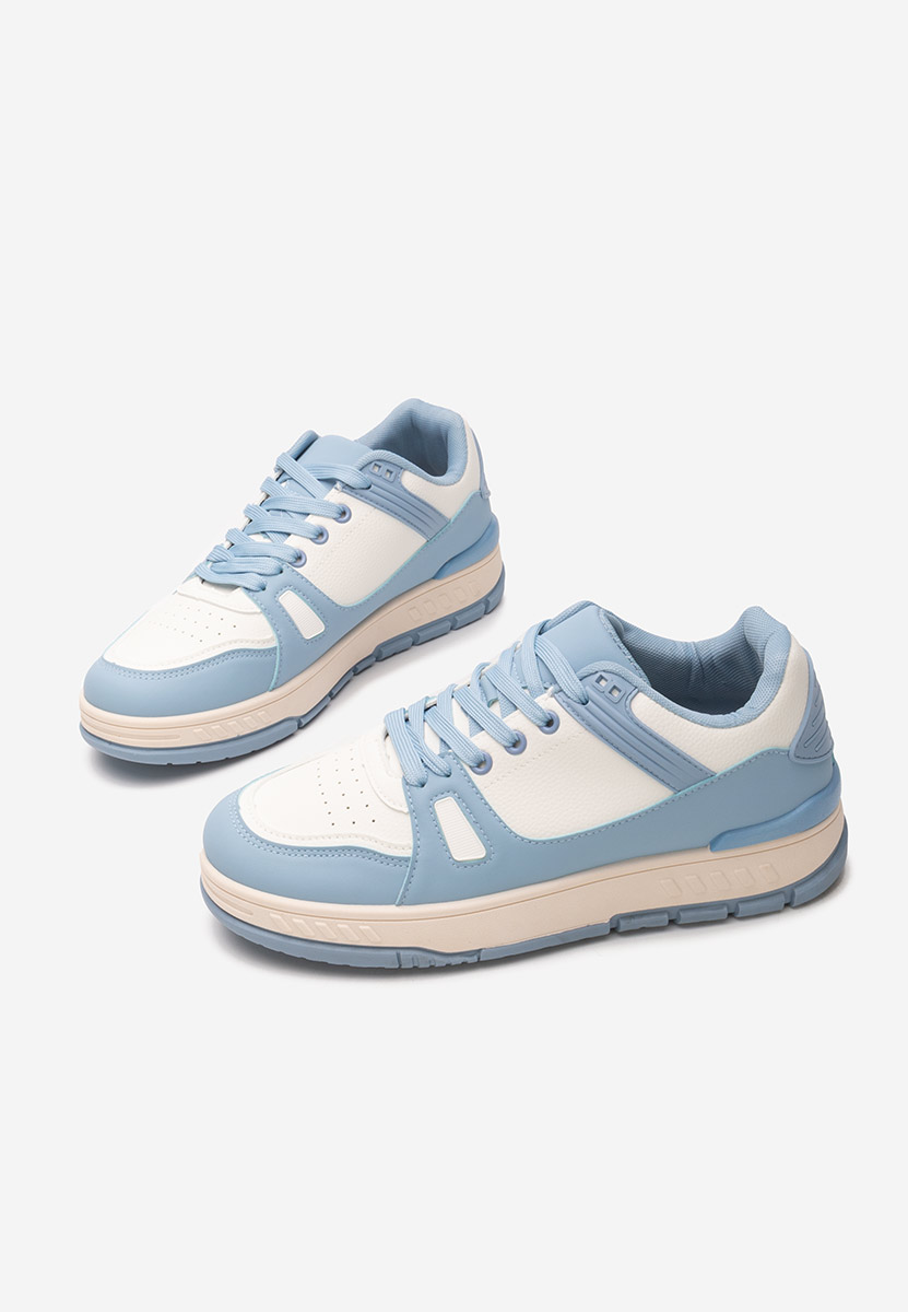 Niebieski sneakersy męskie Franklin