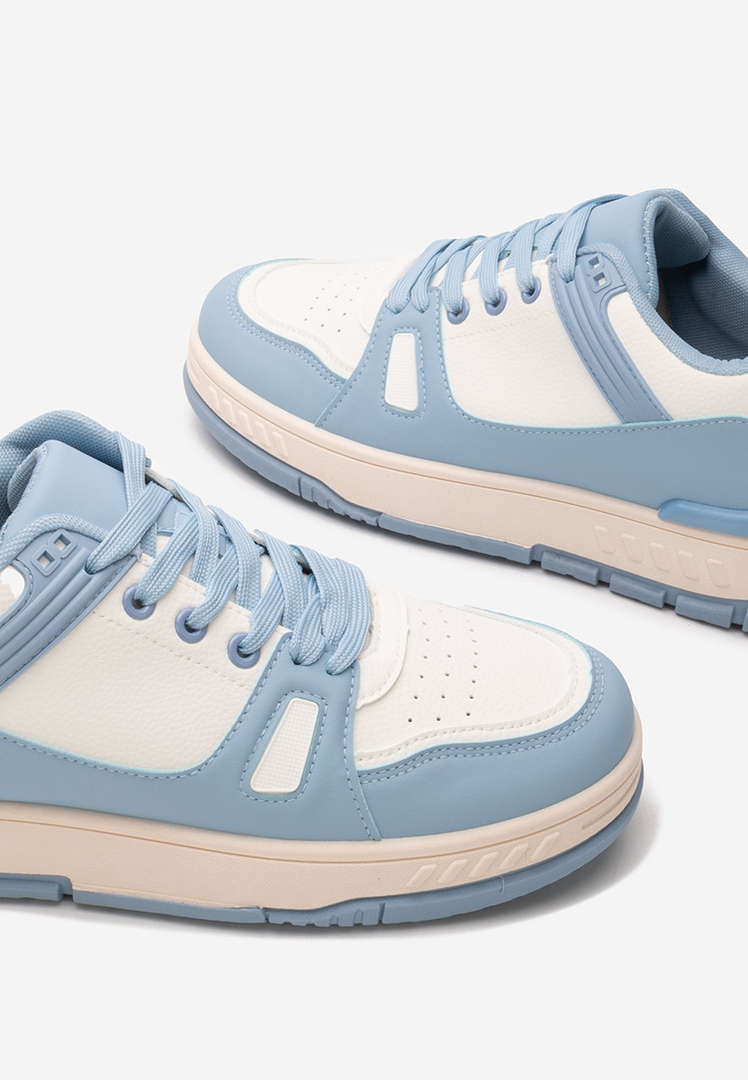 Niebieski sneakersy męskie Franklin