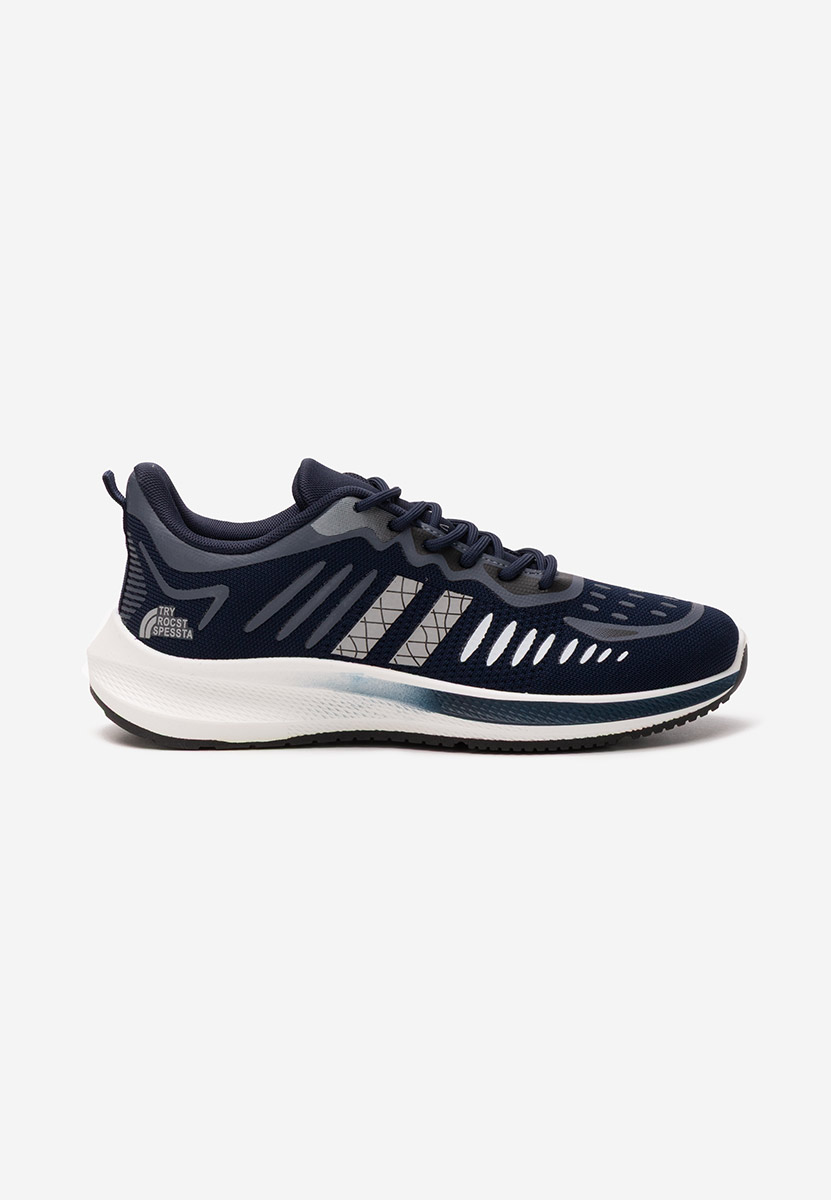 Granatowe sneakersy męskie Rodney