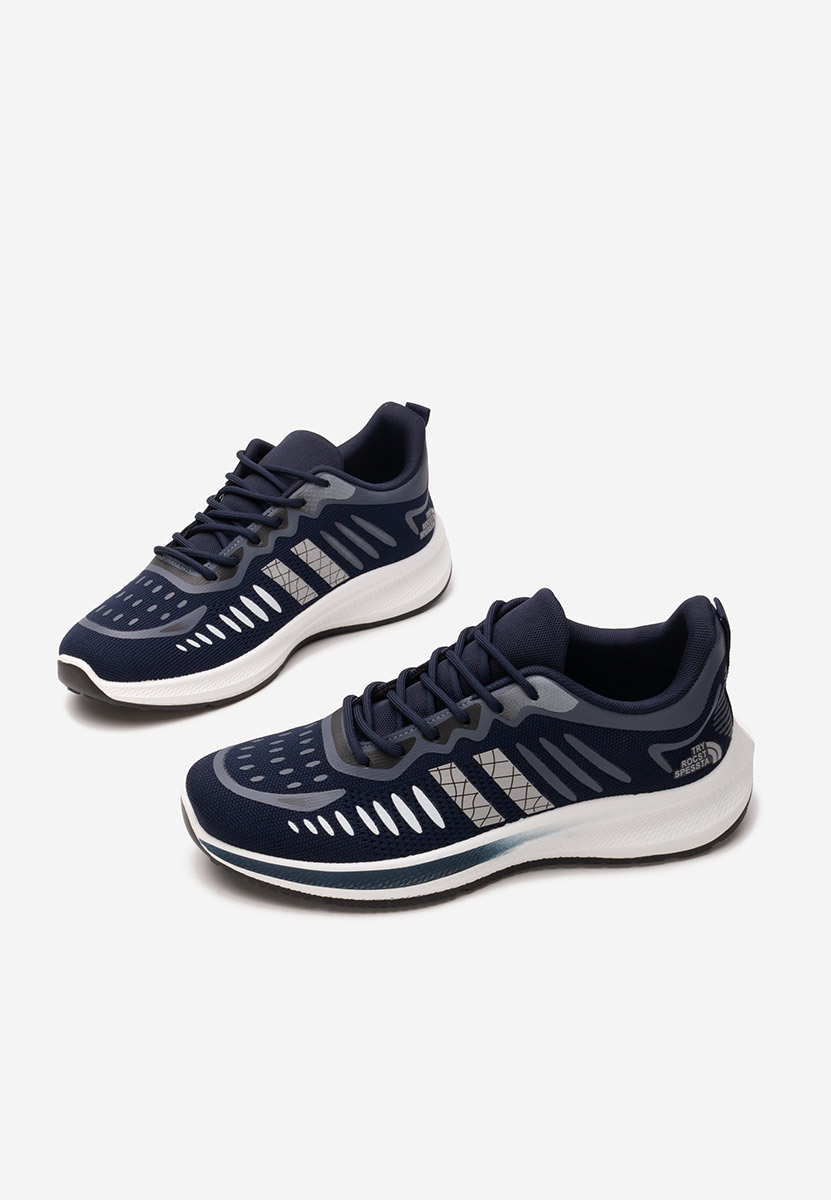 Granatowe sneakersy męskie Rodney