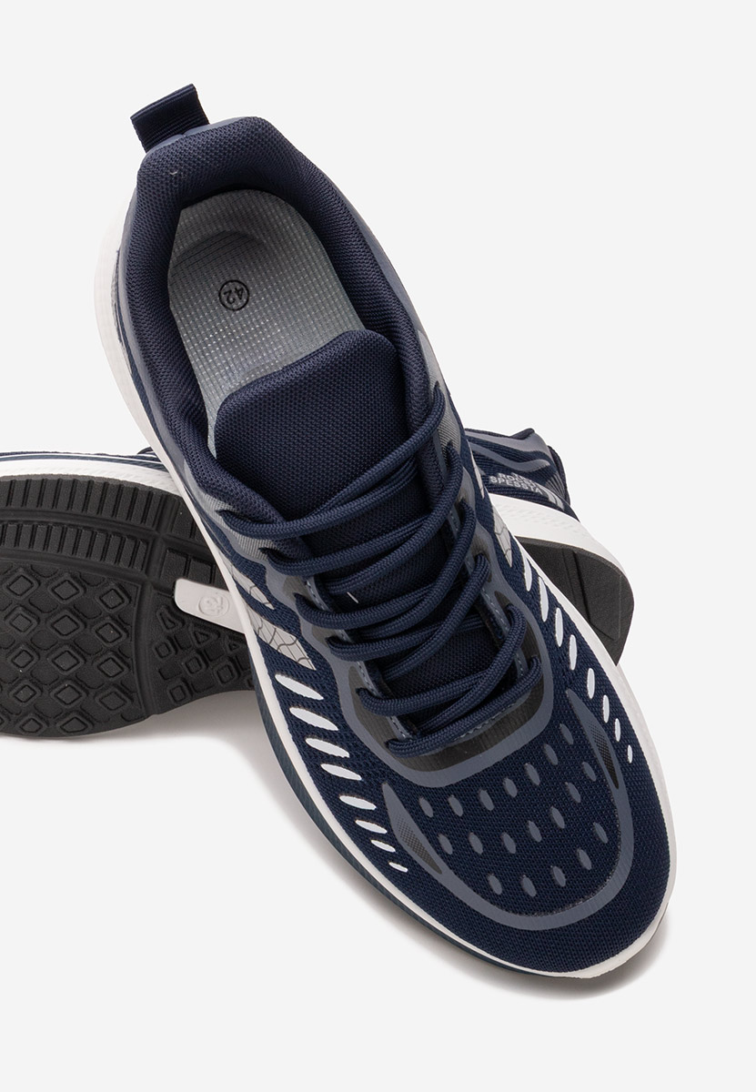 Granatowe sneakersy męskie Rodney