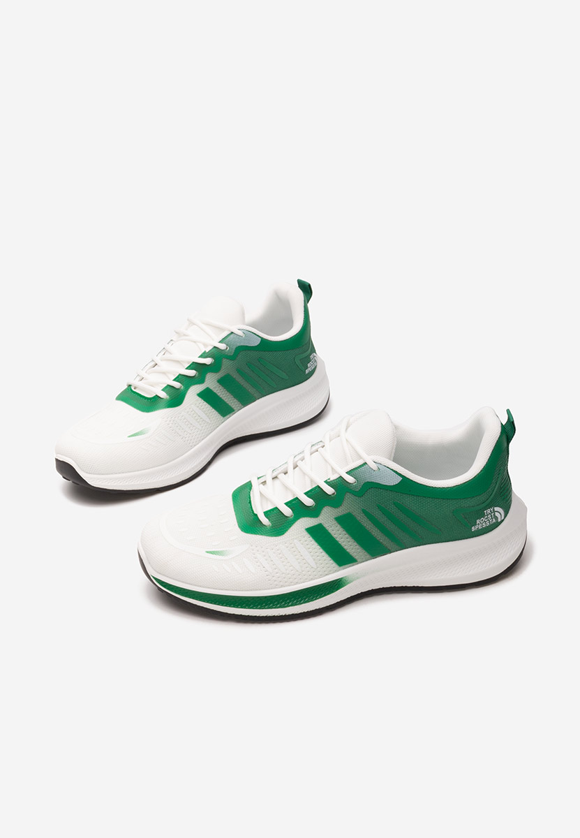 Zielone sneakersy męskie Rodney