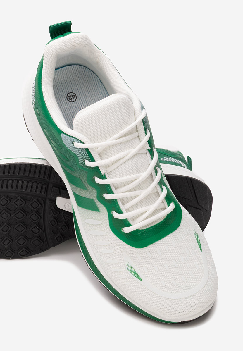 Zielone sneakersy męskie Rodney