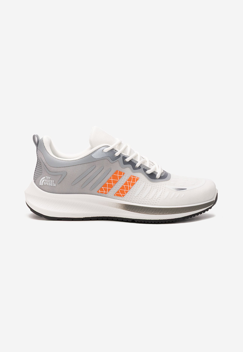 Białe sneakersy męskie Rodney