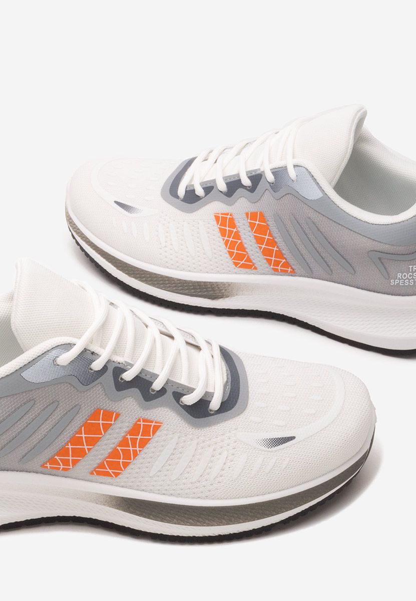 Białe sneakersy męskie Rodney