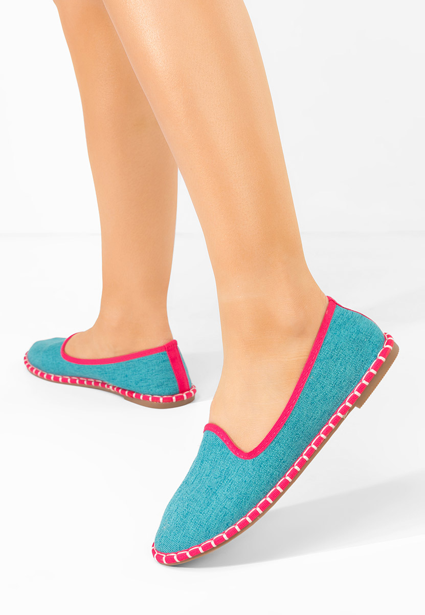 Turkusowe espadryle damskie Micala