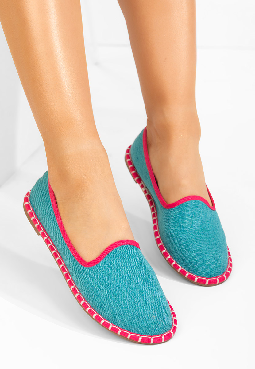 Turkusowe espadryle damskie Micala