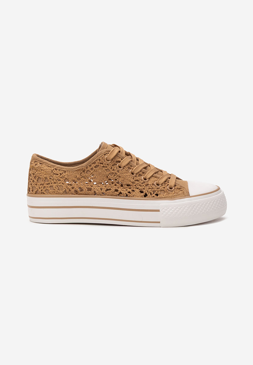Khaki trampki damskie Mylanca