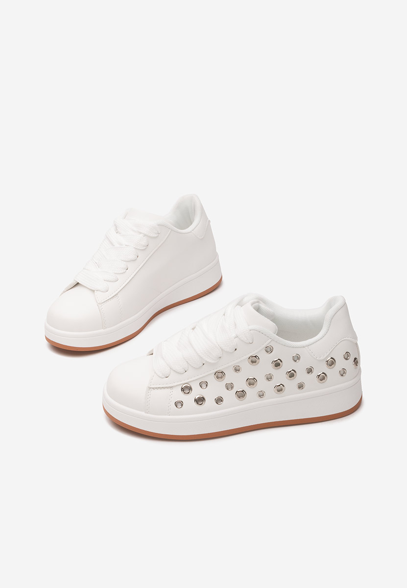 Białe sneakersy damskie Kazuka