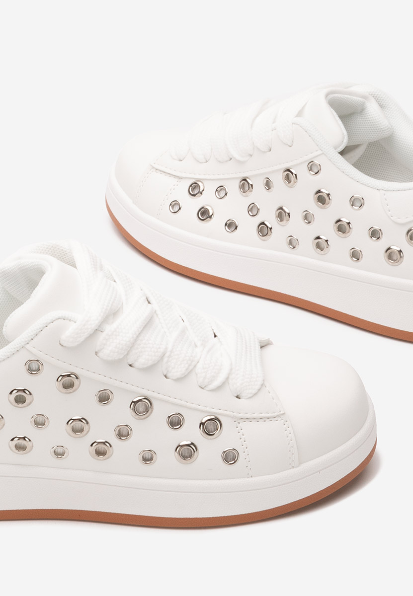 Białe sneakersy damskie Kazuka