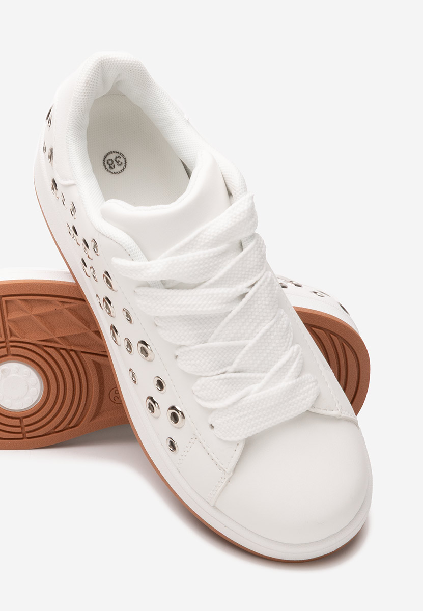 Białe sneakersy damskie Kazuka