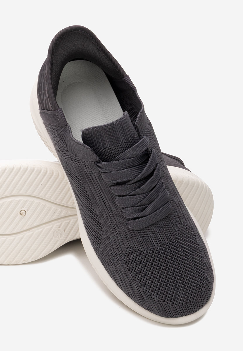 Szare sneakersy męskie Kurt