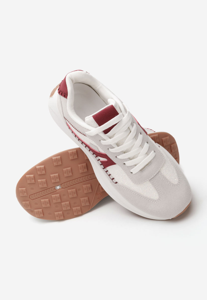 Szare sneakersy damskie Esira