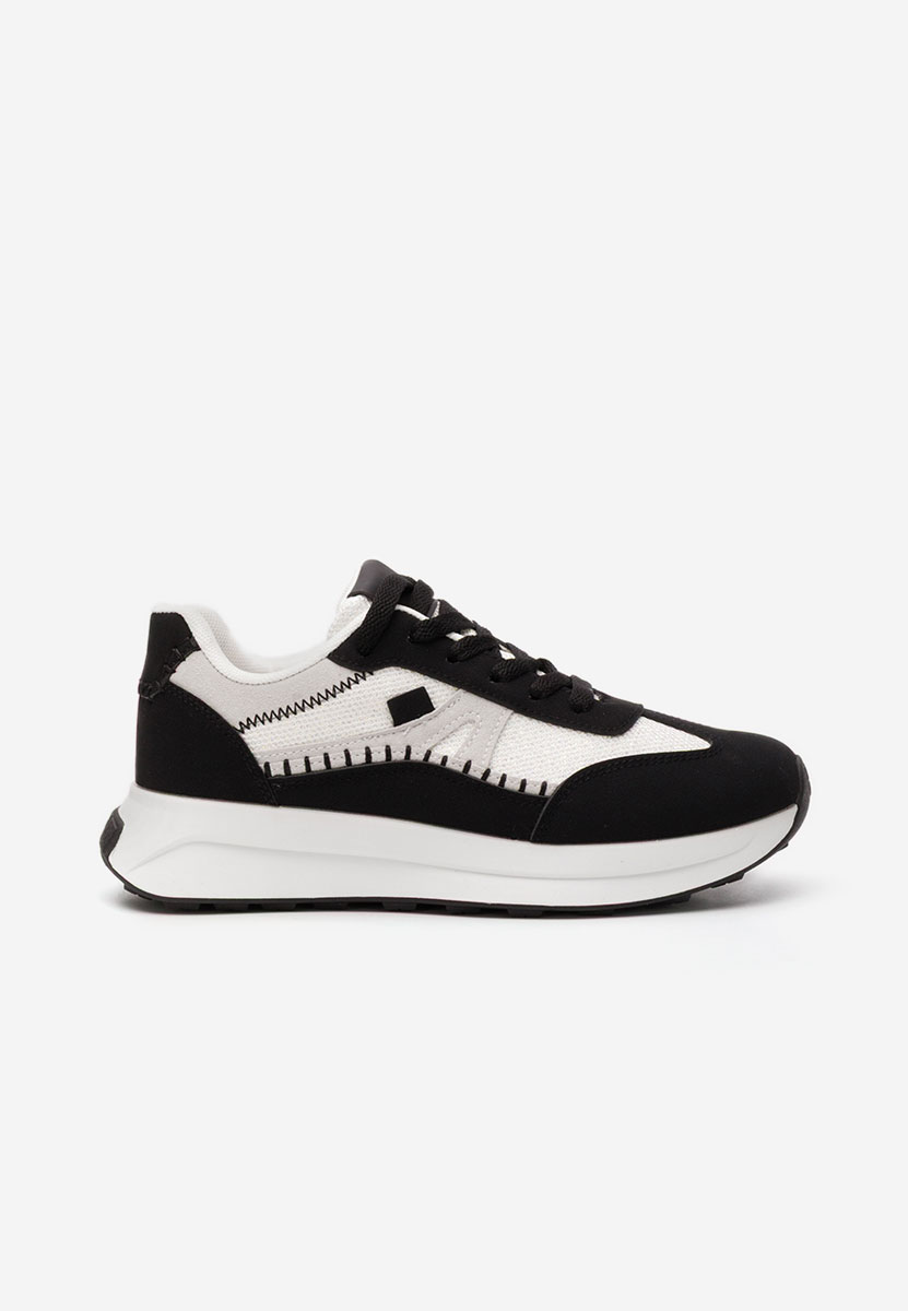 Czarne sneakersy damskie Esira