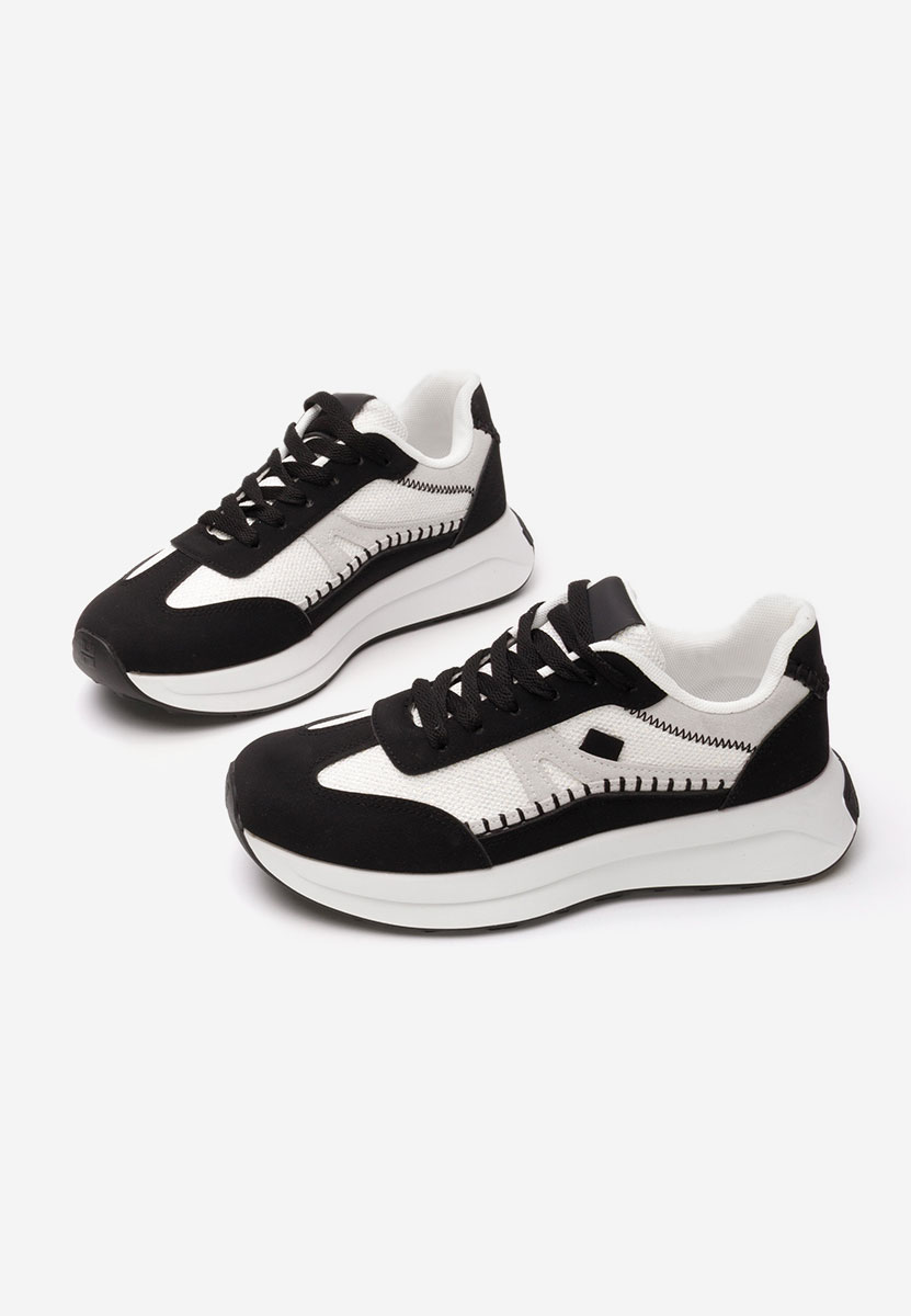 Czarne sneakersy damskie Esira