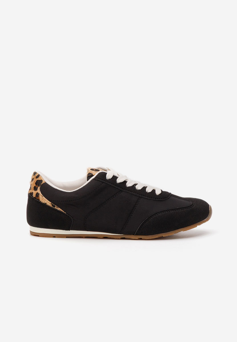 Czarne sneakersy damskie Dorila