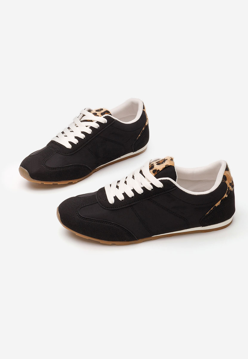 Czarne sneakersy damskie Dorila