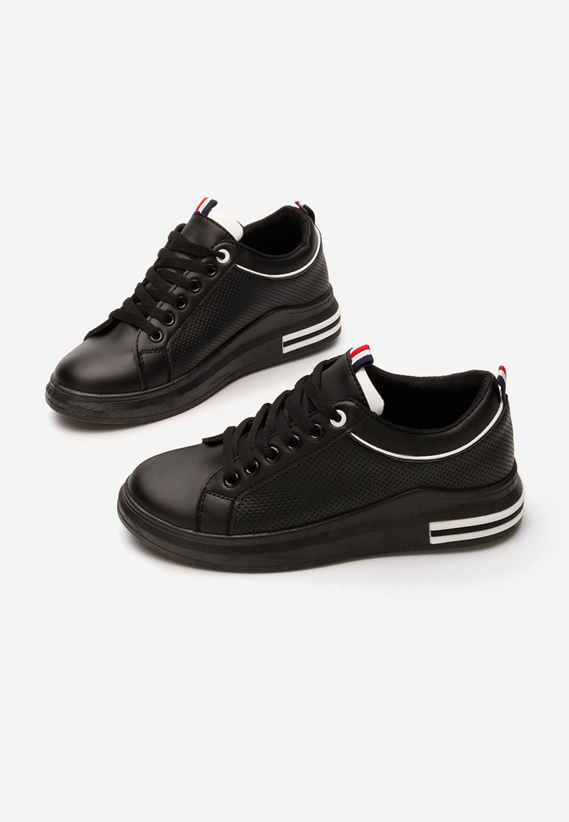 Czarne sneakersy damskie Coretta