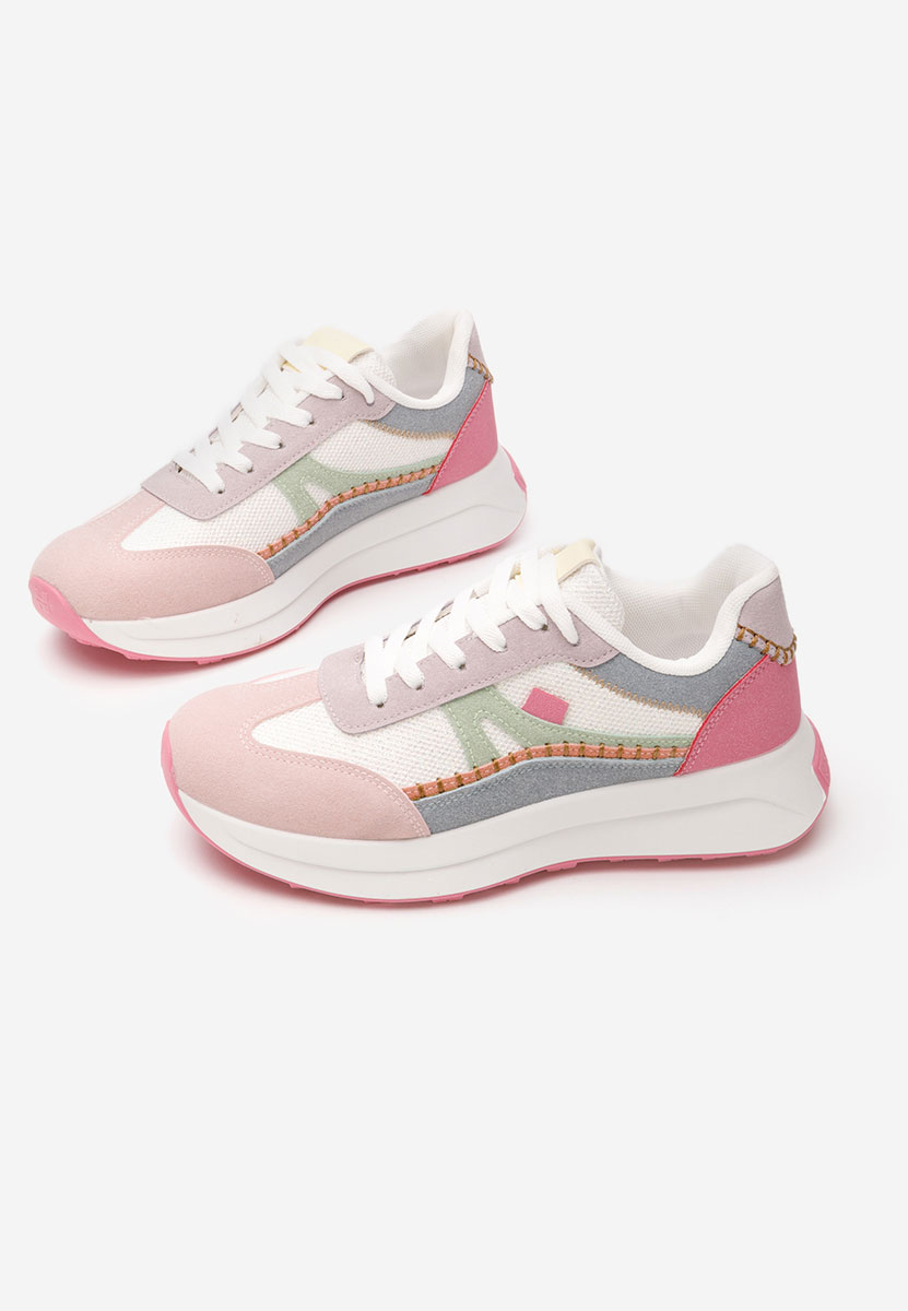 Wielokolorowy sneakersy damskie Esira