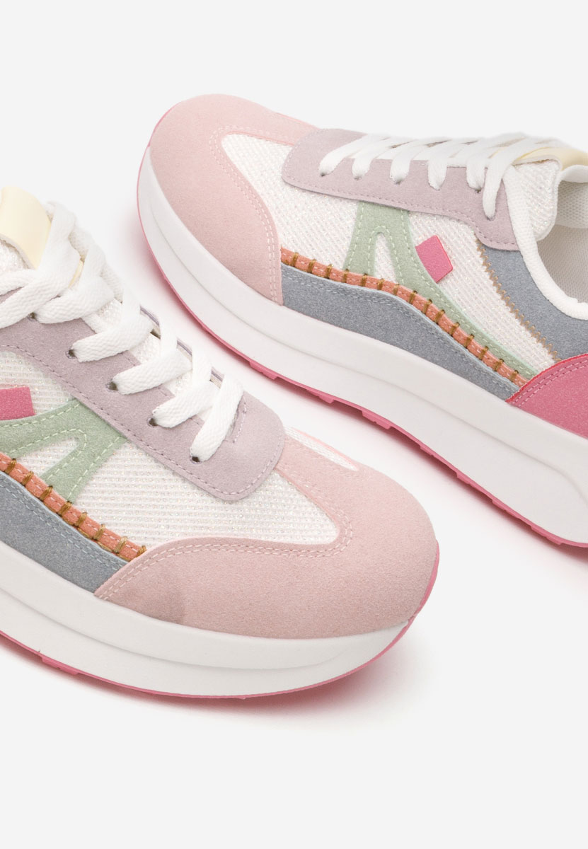 Wielokolorowy sneakersy damskie Esira