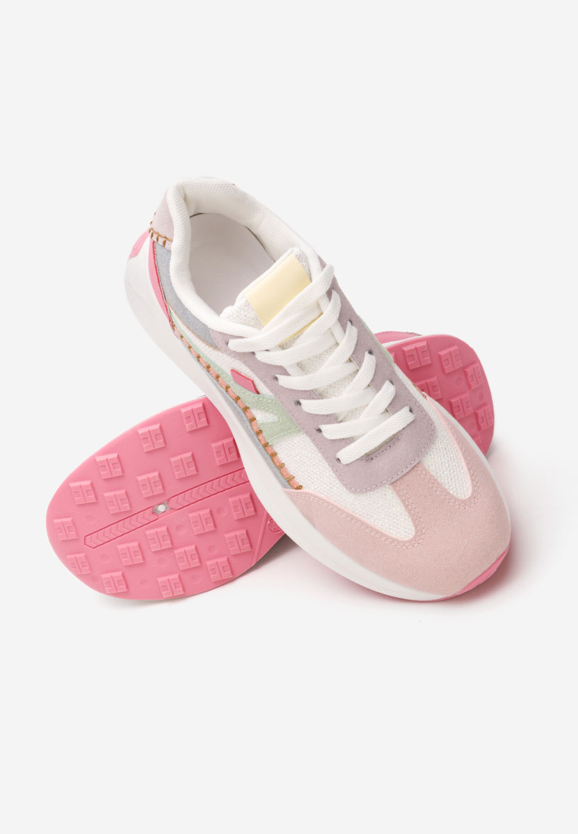 Wielokolorowy sneakersy damskie Esira