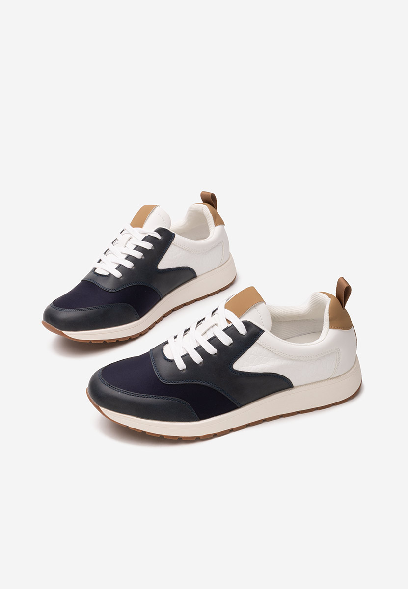 Granatowe sneakersy męskie Kripton