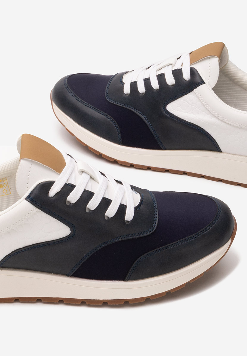 Granatowe sneakersy męskie Kripton