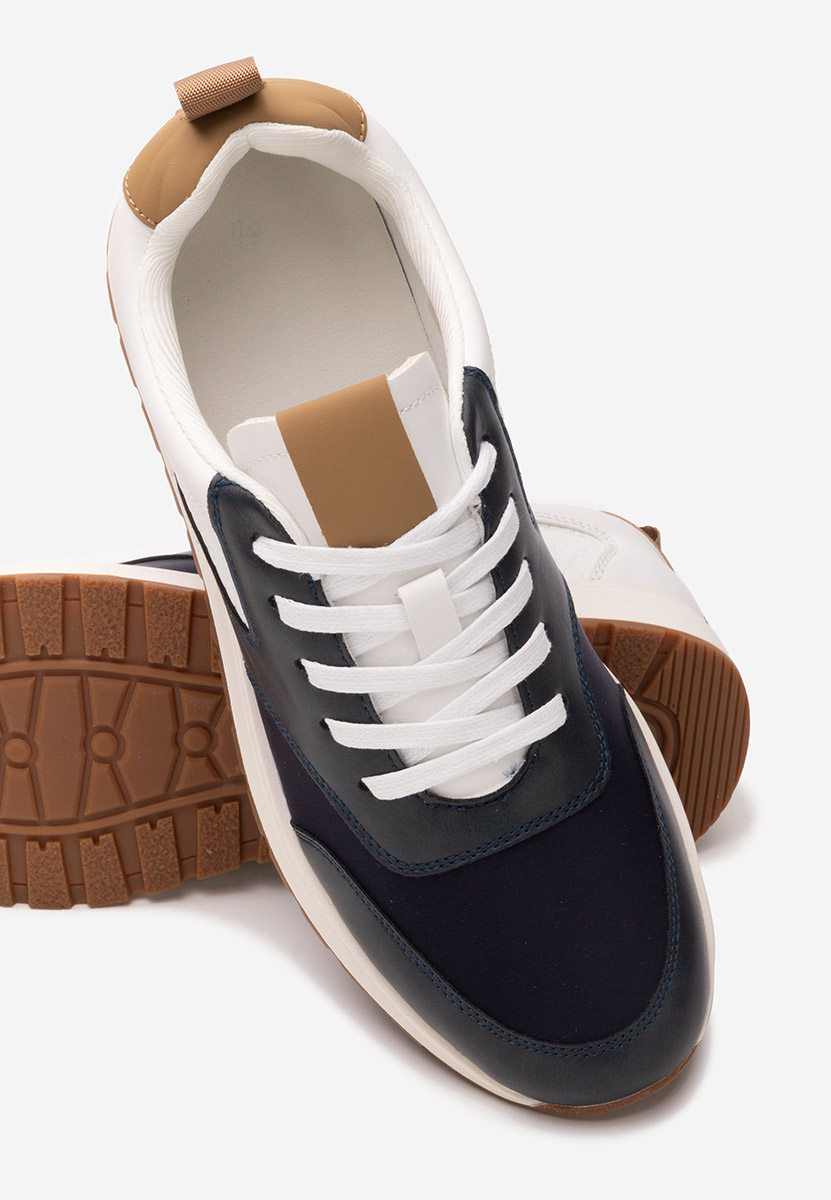 Granatowe sneakersy męskie Kripton