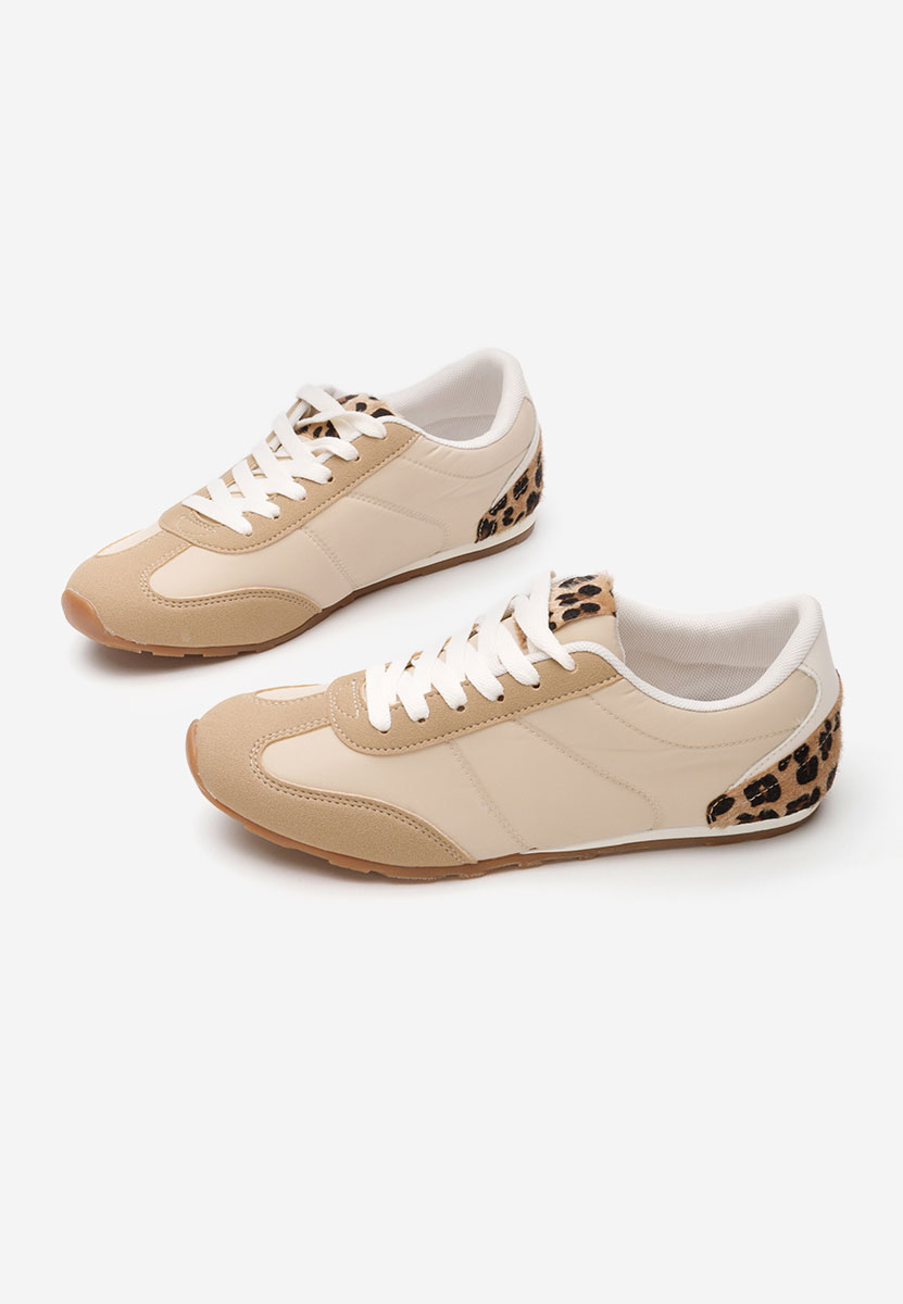 Khaki sneakersy damskie Dorila