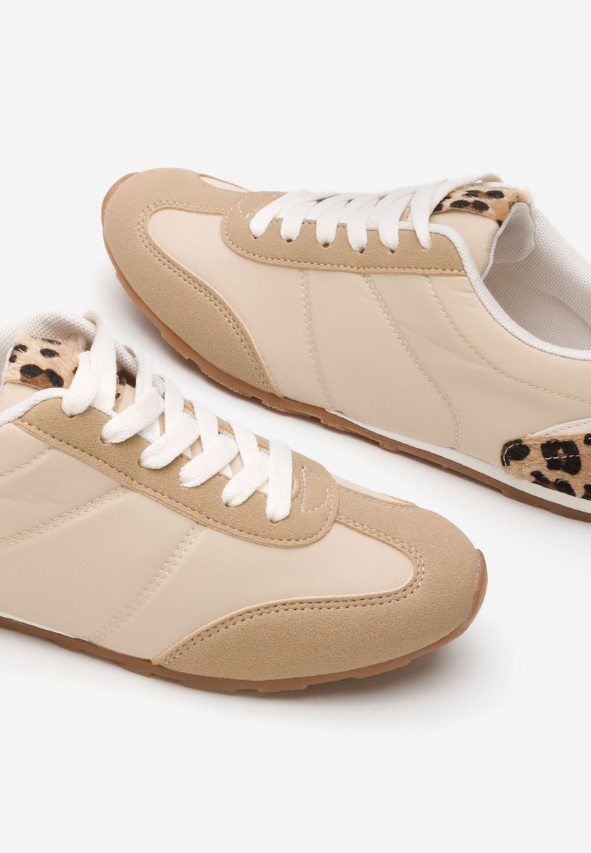 Khaki sneakersy damskie Dorila