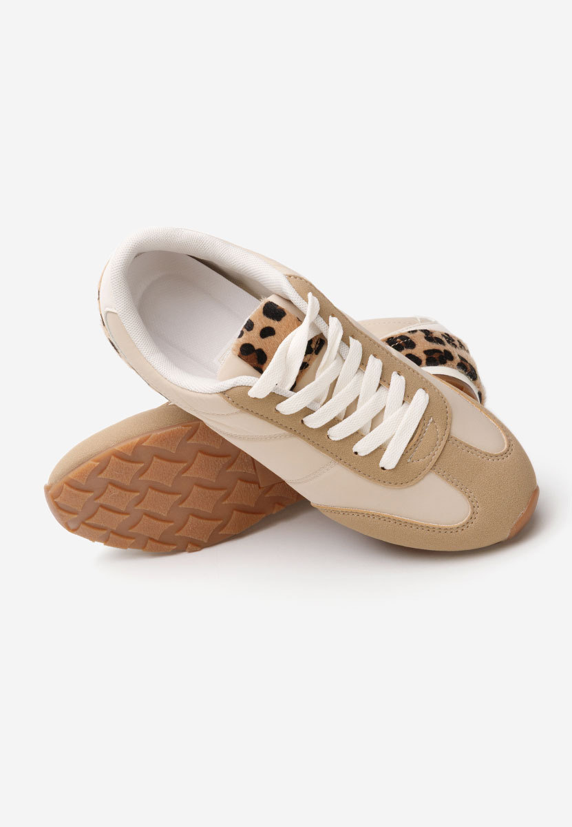 Khaki sneakersy damskie Dorila