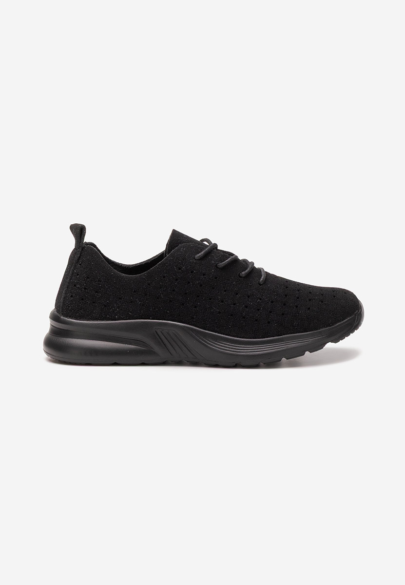 Czarne sneakersy damskie Clarence