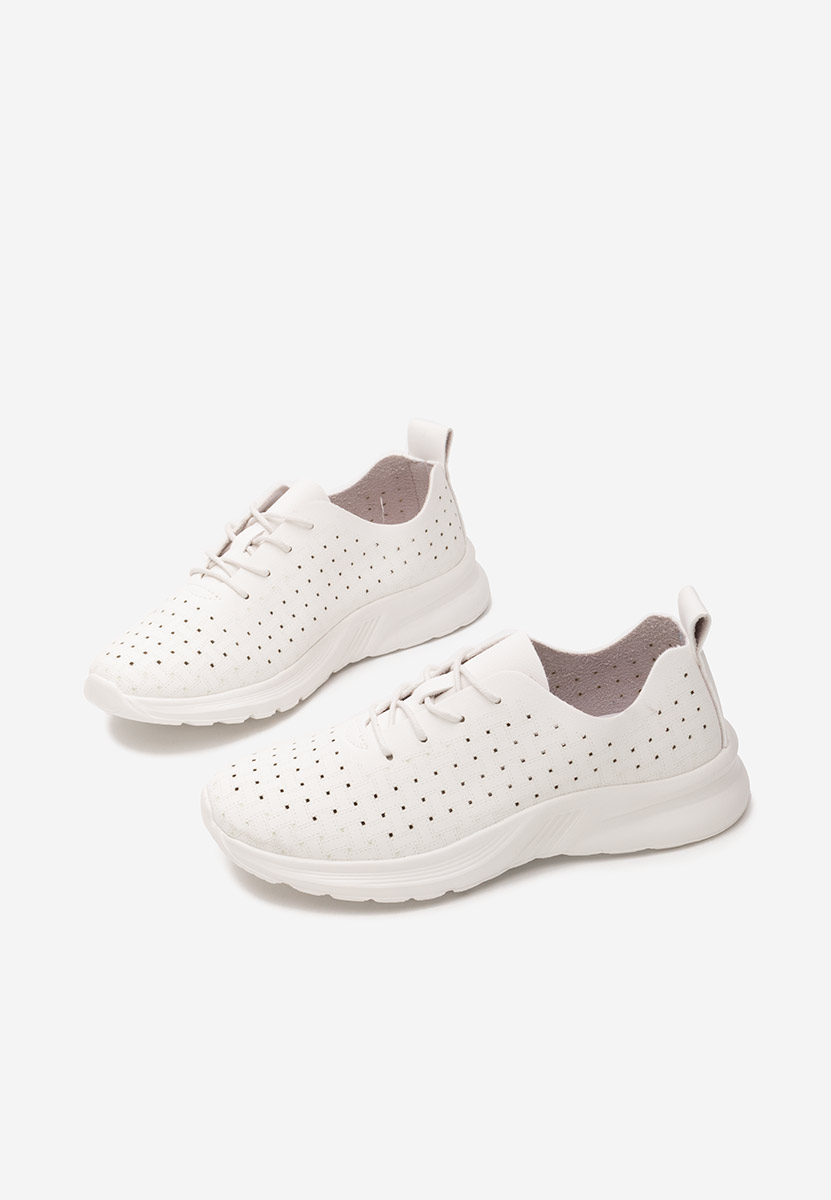 Białe sneakersy damskie Clarence