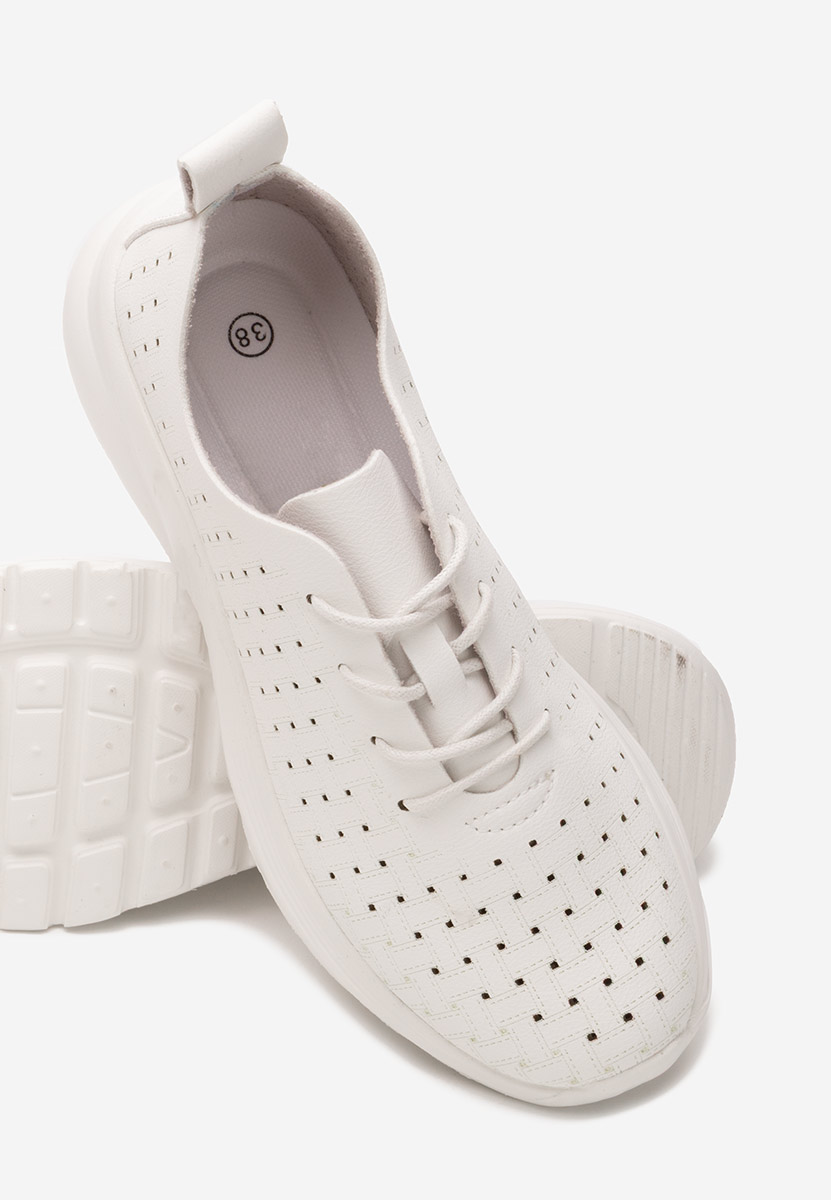Białe sneakersy damskie Clarence
