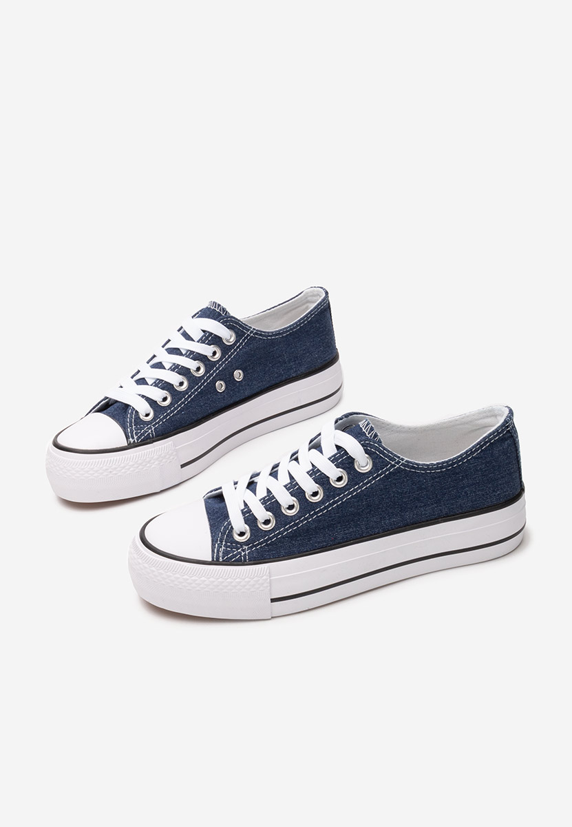 Granatowe trampki damskie Vanessa V9 Granatowe trampki damskie Vanessa V9