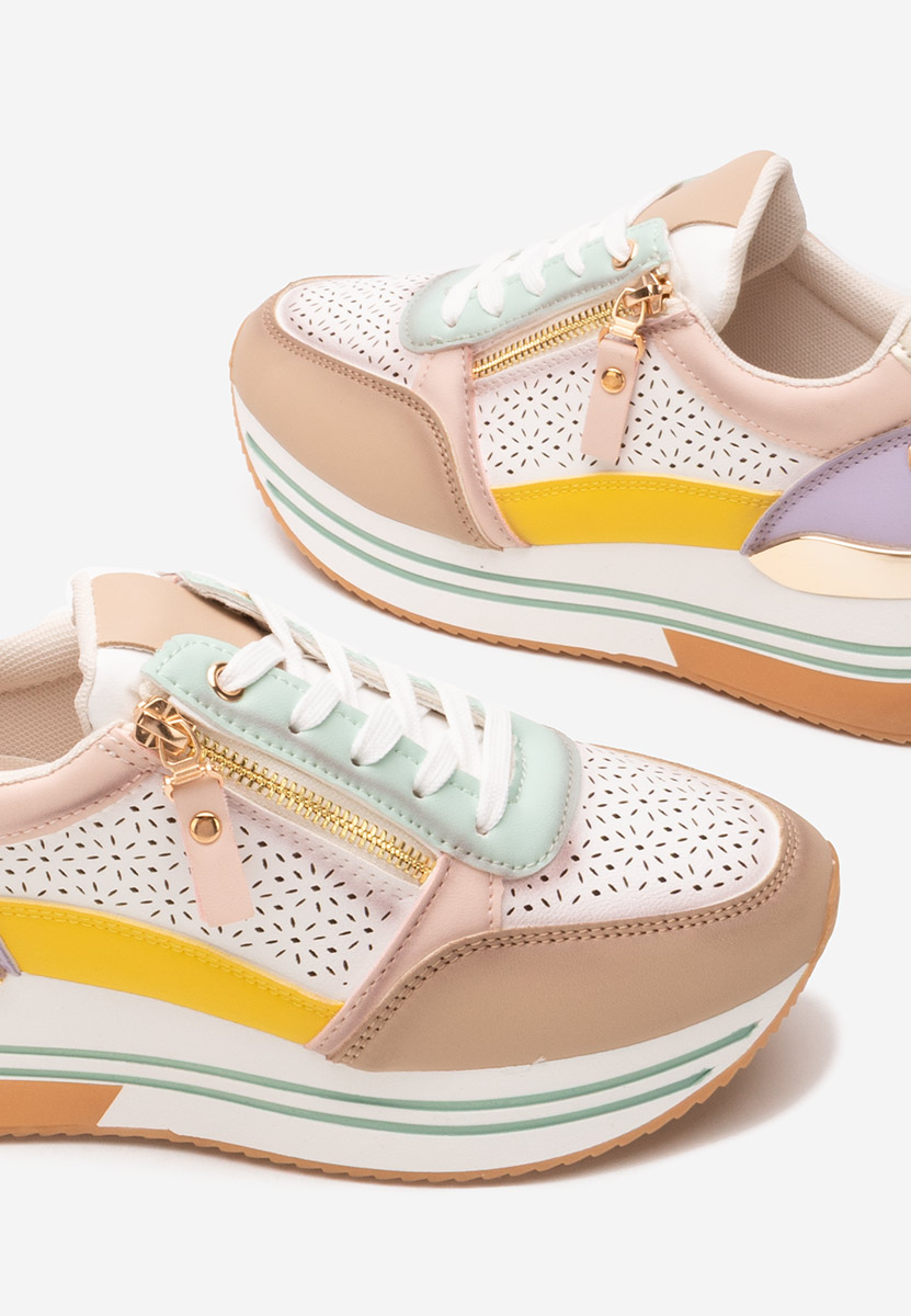  sneakersy na platformie Reita colorati